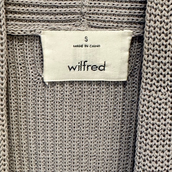 Wilfred Dunkirk Long Duster Cardigan Size Small - Picture 8 of 9